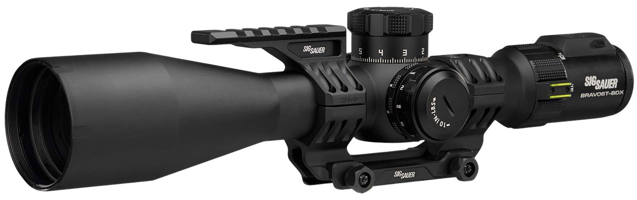 Sig Sauer Electro-Optics SOBBDX65102 BRAVO6T BDX Black 5-30x56mm